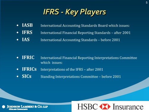 International Accounting Standards