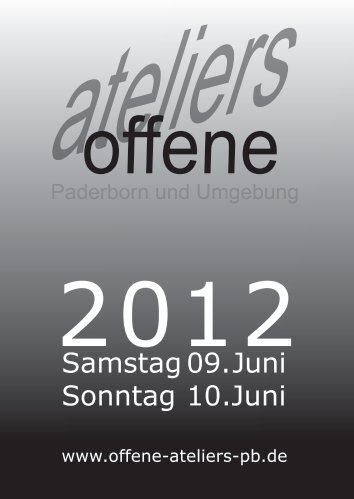 wir rahmen alles - Offene Ateliers Paderborn