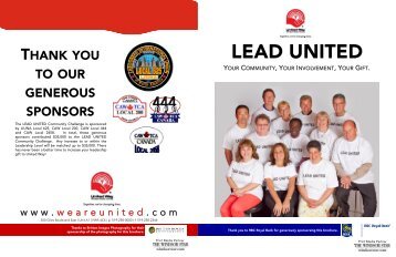 LEAD UNITED - United Way / Centraide Windsor Essex County