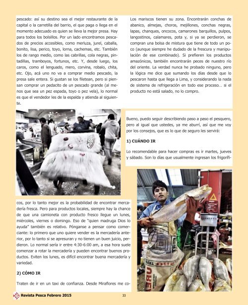 REVISTA PESCA FEBRERO 2015