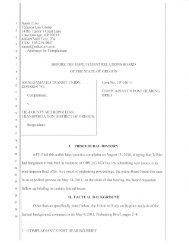 06-01-2011 UP-016-11 (ULP # 1) ATU Post-Hearing Brief - TriMet