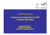Turnaround Leadership for ESD in Higher Education - Insight ...