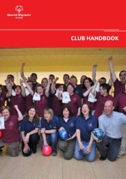SO Ireland - Club Handbook - Special Olympics