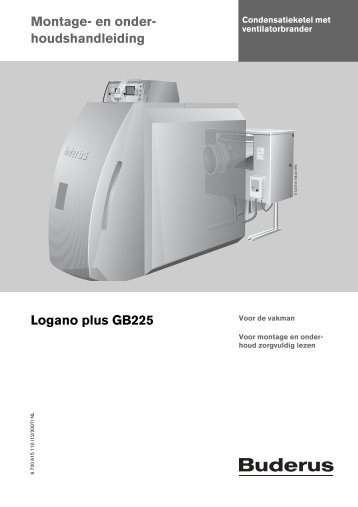 Montage- en onder- houdshandleiding Logano plus GB225