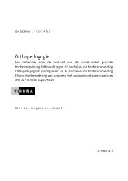 Orthopedagogie - Het Hogeronderwijsregister