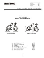 Armstrong Circuit Setter Flow Chart