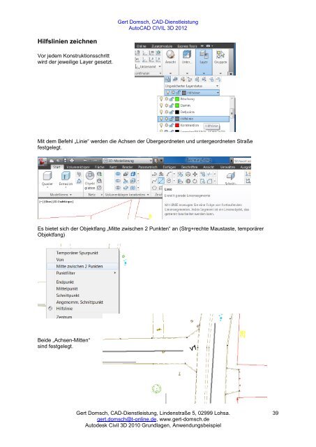 Autodesk Civil 3D 2010, - gert-domsch.de