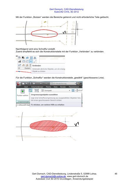 Autodesk Civil 3D 2010, - gert-domsch.de