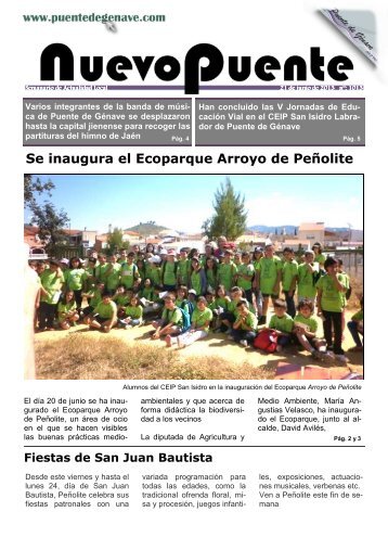 Se inaugura el Ecoparque Arroyo de PeÃ±olite - Ayuntamiento de ...
