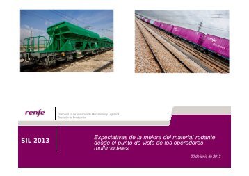 Jose Antonio Presedo - RENFE - SIL