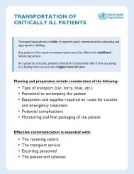 Transportation of Critically Ill Patients