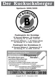 Der Kuckucksberger - SV Borussia Möhnsen