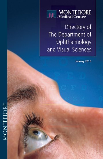 Directory of The Department of Ophthalmology and Visual Sciences