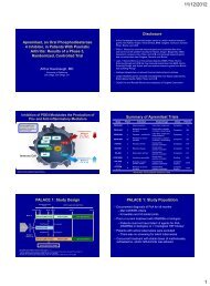 Apremilast has Demonstrated a Unique and Positive Profile ... - Confex