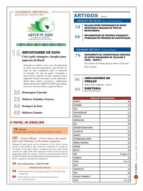 melhores estandes do abtcP-Pi 2009 - Revista O Papel