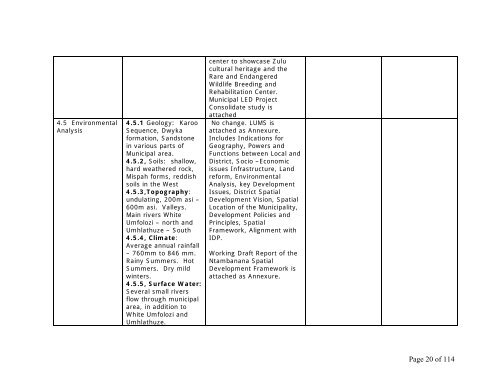 ntambanana local municipality (kz 283) - KZN Development Planning