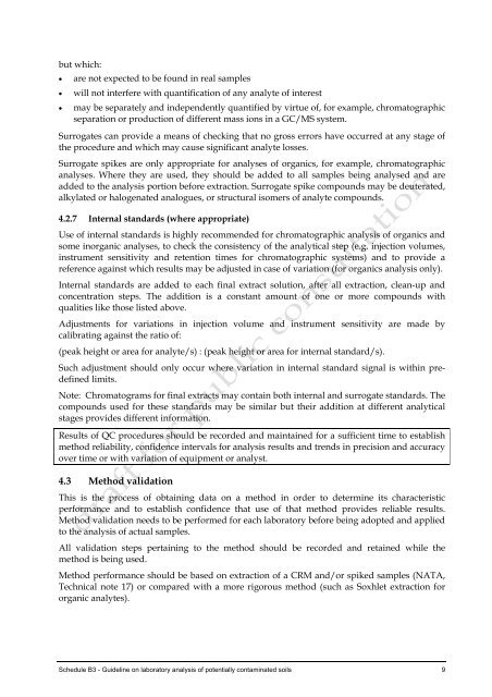 Schedule B3 - COAG Standing Council on Environment and Water