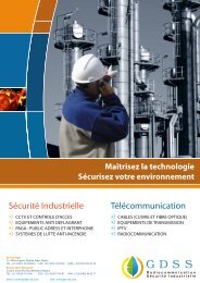 SÃ©curitÃ© Industrielle TÃ©lÃ©communication - Made-in-algeria.com