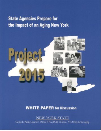White Paper - New York State Office for the Aging