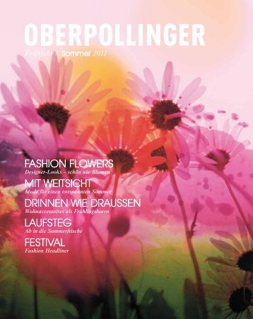 Oberpollinger Katalog Frühjahr / Sommer 2011 - KaDeWe