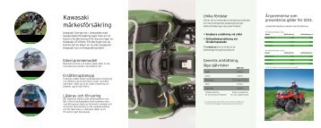 LÃ¤s mer och se prisexempel i Kawasaki-foldern - Motor - Svedea