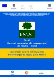 Brosura rezultate proiect - Centrul de informare EMAS in Regiunea ...