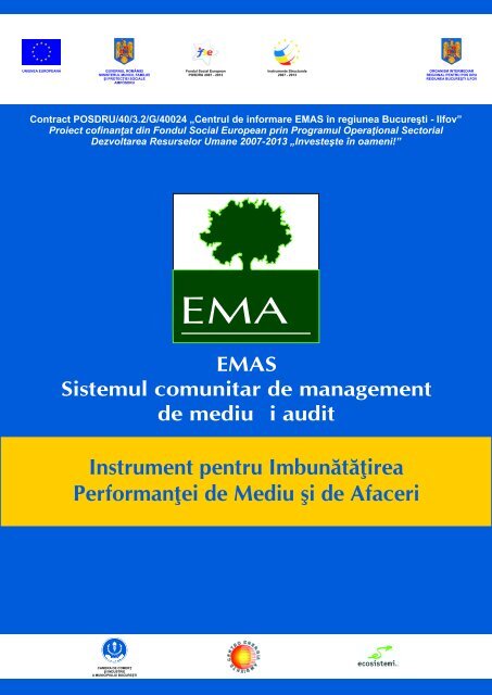 Brosura rezultate proiect - Centrul de informare EMAS in Regiunea ...