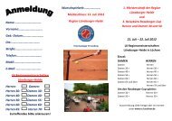 LK-Regionsmeisterschaften Lüneburger-Heide ... - TC Lüchow eV