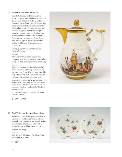 KUNSTGEWERBE DECORATIVE ARTS 19. NOVEMBER ... - Lempertz