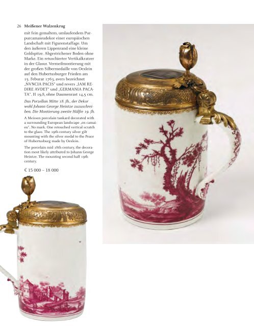 KUNSTGEWERBE DECORATIVE ARTS 19. NOVEMBER ... - Lempertz