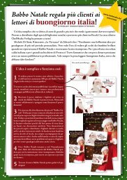 Babbo Natale regala più clienti ai lettori di buongiorno italia!