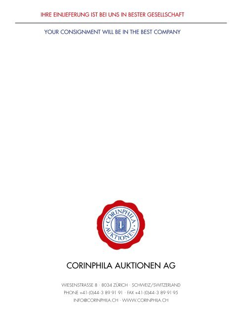 Untitled - Corinphila Auktionen AG