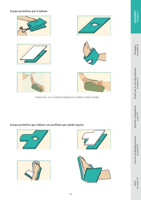 Compendio guarigione delle ferite - prevenzione - Ligasano