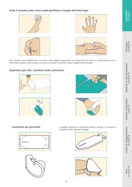 Compendio guarigione delle ferite - prevenzione - Ligasano