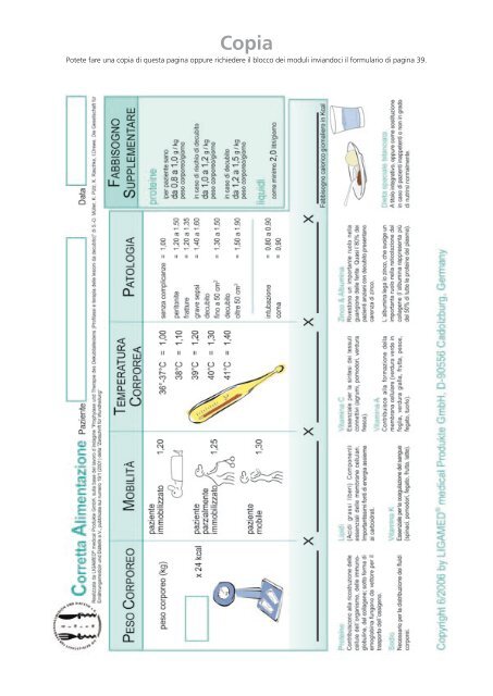 Compendio guarigione delle ferite - prevenzione - Ligasano