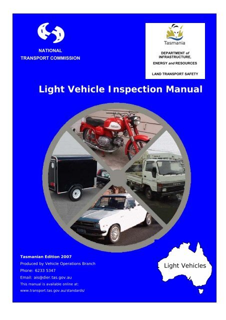 Light Vehicle Inspection Manual - Transport