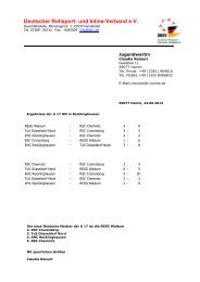 Deutsche U17-Jugend-Meisterschaft 2012 - Rollhockey