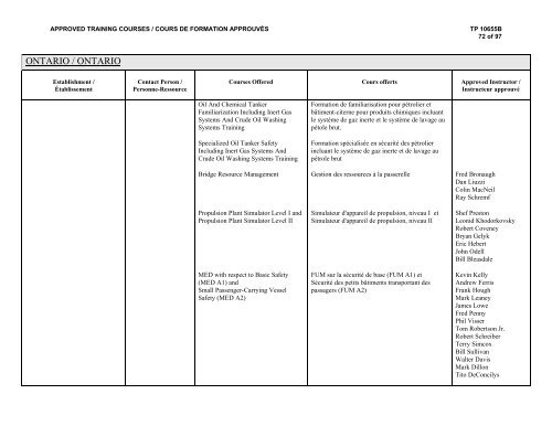 TP 10655 - Transports Canada