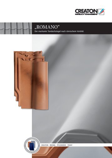 "ROMANO"-Kompaktprospekt - Creaton AG