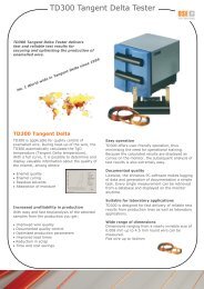 TD300 Tangent Delta Tester - DSE Test Solutions