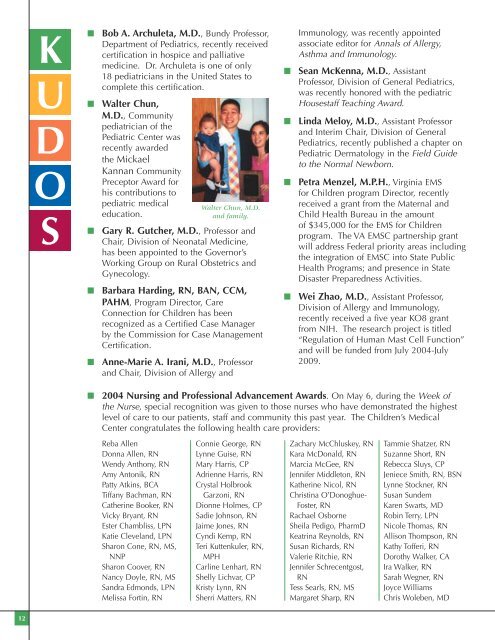 201596 VCU Peds Newsletter - Virginia Commonwealth University ...