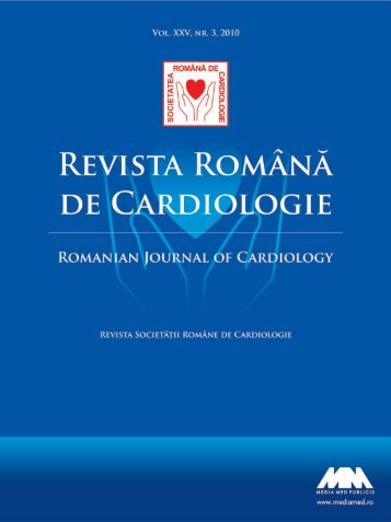 Nr. 3, 2010 - Romanian Journal of Cardiology