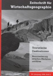 EuropÃ¤ische Industriekultur als touristisches Destinationspotenzial