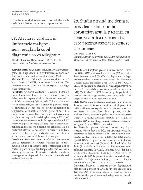 Untitled - Romanian Journal of Cardiology