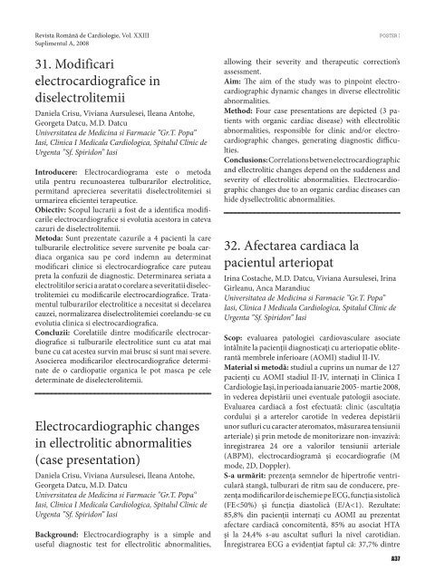 Untitled - Romanian Journal of Cardiology