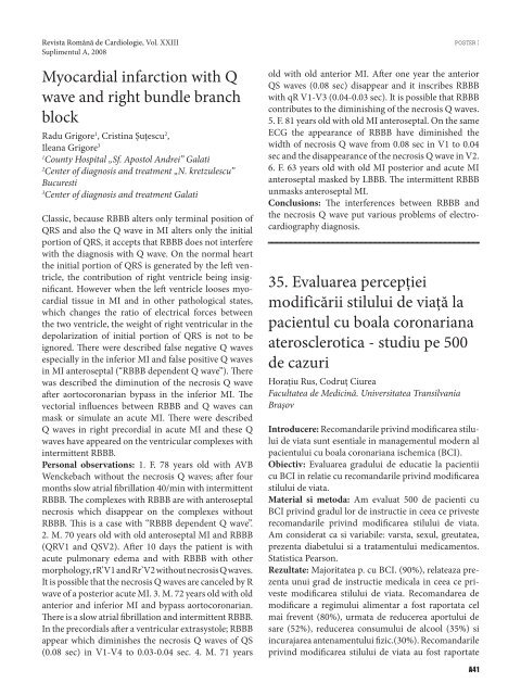 Untitled - Romanian Journal of Cardiology