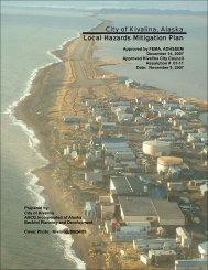 City of Kivalina, Alaska Local Hazards Mitigation Plan - Commerce ...