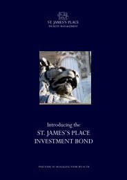 St. James's Place Investment Bond