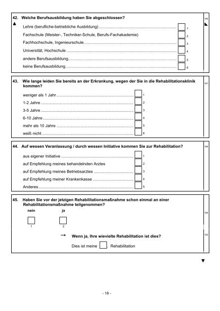 Anhang Abschlussbericht - Chronische Krankheiten und ...