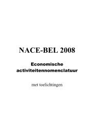 NACE-BEL 2008 - Xerius